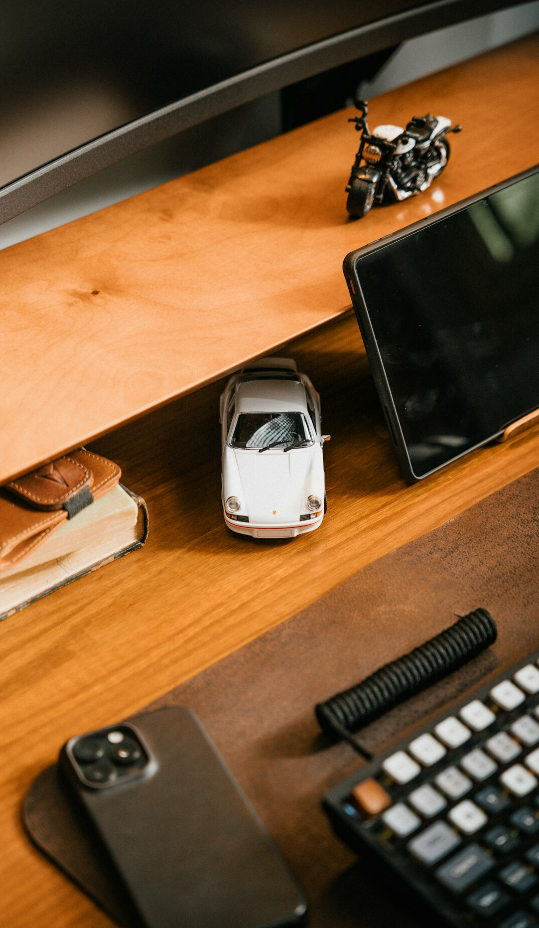 car budget calculator on table